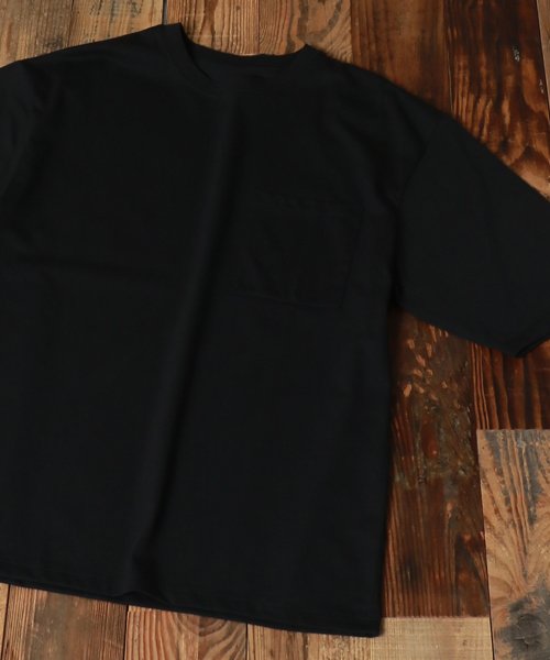 marukawa shonan(marukawa shonan)/[接触冷感・消臭・UV対策]ひんやりリラックスポケットTシャツ /メンズ 半袖 Tシャツ 無地 ポケT ゆったり デオドラント 機能素材 クール素材/img05