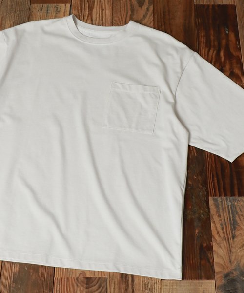 marukawa shonan(marukawa shonan)/[接触冷感・消臭・UV対策]ひんやりリラックスポケットTシャツ /メンズ 半袖 Tシャツ 無地 ポケT ゆったり デオドラント 機能素材 クール素材/img06