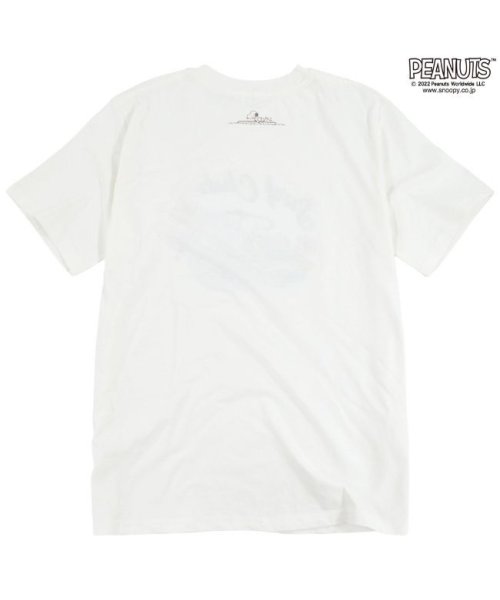  PEANUTS( ピーナッツ)/スヌーピー Tシャツ 半袖 刺繍 メンズ レディース M L LL/img01