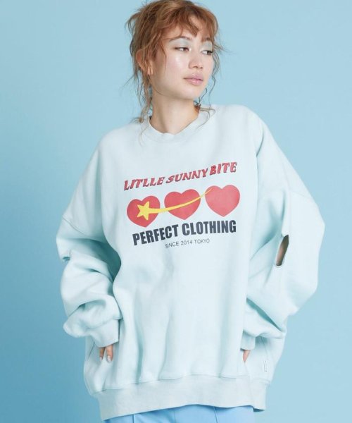 LHP(エルエイチピー)/LittleSunnyBite/リトルサニーバイト/Message big sweat top/スウェットトップ/img16