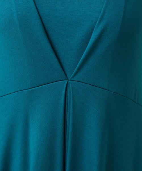 コクーンシルエットジャージードレス 