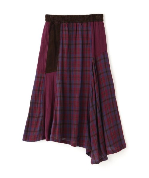 AVIREX(AVIREX)/《直営店限定》DOUBLE GAUZE MULTI CHECK SKIRT/ ダブルガーゼ マルチチェックスカート/img05