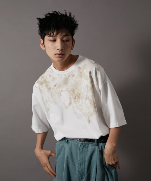 JUNRed(ジュンレッド)/大阪文化コラボ / ギリープリント半袖Tシャツ/img01