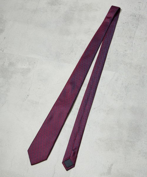 Men's Bigi(メンズビギ)/ミニフラワージャカード織りシルクネクタイ＜同素材スカーフあり＞/img10