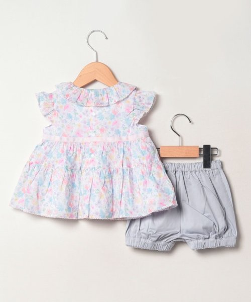 完売品 メゾピアノ バレリーナ柄チュニック＆レギンスセット size80 