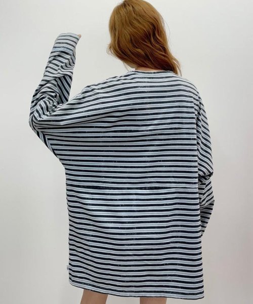 LHP(エルエイチピー)/LittleSunnyBite/リトルサニーバイト/Stripe big long tee/ロンT/img14