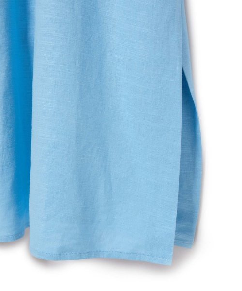 【逸品シリーズ】リネンボリュームスリーブワンピース 逸品シリーズ