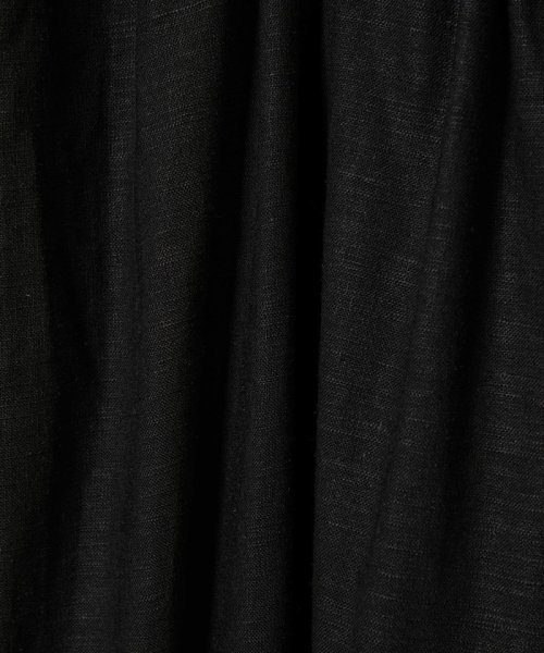 【逸品シリーズ】リネンボリュームスリーブワンピース 逸品シリーズ