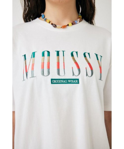 moussy(マウジー)/STRIPED MULTICOLOR MOUSSY Tシャツ/img04