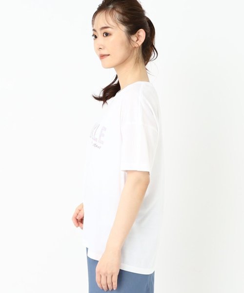 CORDIER(ＣＯＲＤＩＥＲ)/刺繍&ビーズロゴデザインTシャツ/img02