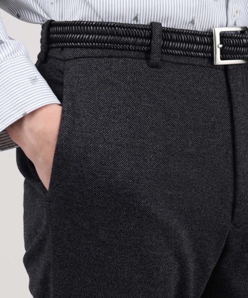 【Sサイズ～】メランジ ストレッチ ジャージー スラックス パンツ(ボトムス) FK1227290053(9438円)