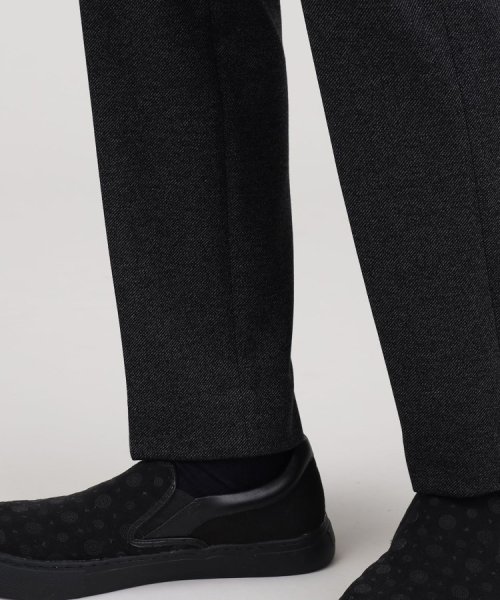 【Sサイズ～】メランジ ストレッチ ジャージー スラックス パンツ(ボトムス) FK1227290053(9438円)