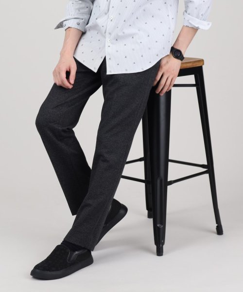 【Sサイズ～】メランジ ストレッチ ジャージー スラックス パンツ(ボトムス) FK1227290053(9438円)