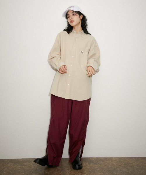 ADAM ET ROPE'(アダム　エ　ロペ)/【PARROTT CANVAS】PCM NYLON EASY PANTS/img07