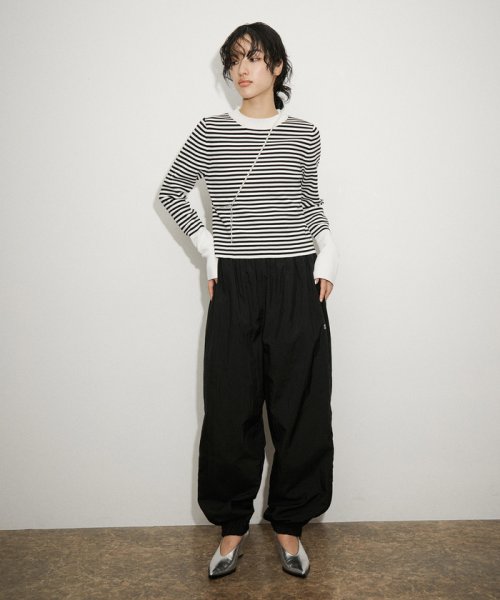 ADAM ET ROPE'(アダム　エ　ロペ)/【PARROTT CANVAS】PCM NYLON EASY PANTS/img25