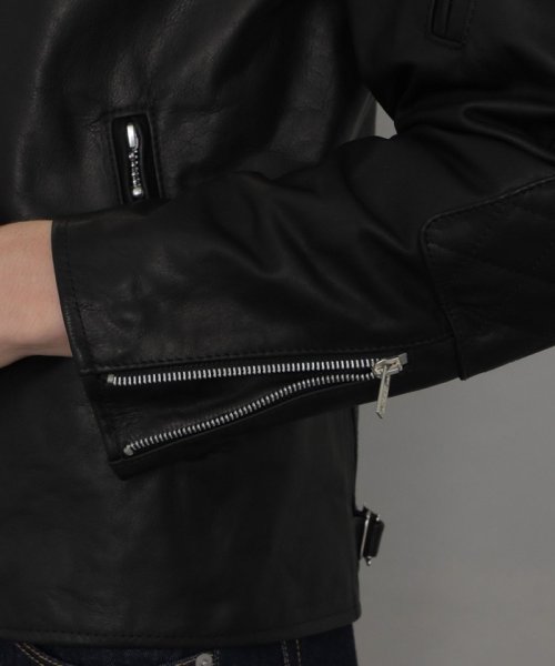 【James Grose/ジェームスグロース】ホースハイドライダースジャケット James