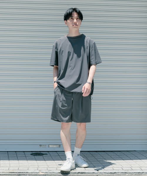 ITEMS URBANRESEARCH(アイテムズアーバンリサーチ（メンズ）)/シルキーナイロン 多機能 ショートパンツ/img12