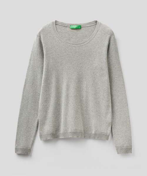 BENETTON (women)(ベネトン（レディース）)/コットンラウンドネック長袖ニット・セーター/img12