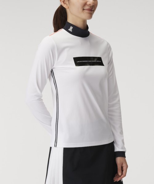 LANVIN SPORT(ランバン スポール)/【WEB限定】ロゴモックネック長袖シャツ【吸汗/UV/ECO】【アウトレット】/img18