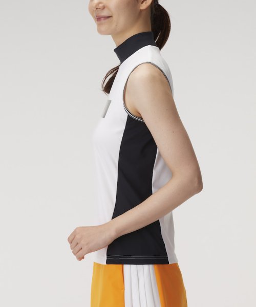 LANVIN SPORT(ランバン スポール)/【WEB限定】ロゴモックネックノースリーブシャツ【吸汗/UV/ECO】【アウトレット】/img32