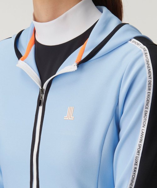 LANVIN SPORT(ランバン スポール)/【WEB限定】前開きカットソーブルゾン【吸汗速乾/UV】【アウトレット】/img22