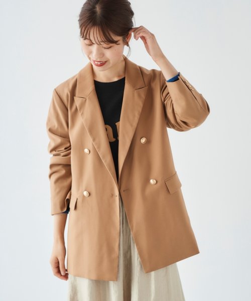 ダブルブレストジャケット 