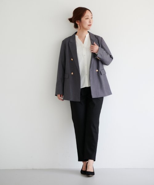 ダブルブレストジャケット 