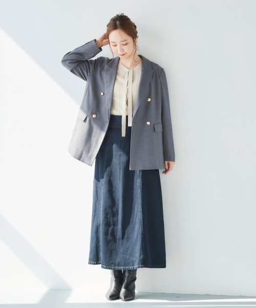 ダブルブレストジャケット 