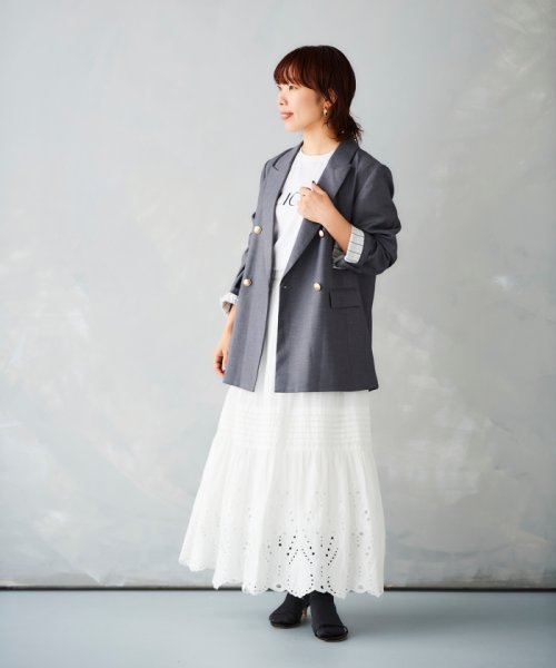 ダブルブレストジャケット 