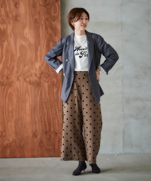 ダブルブレストジャケット 