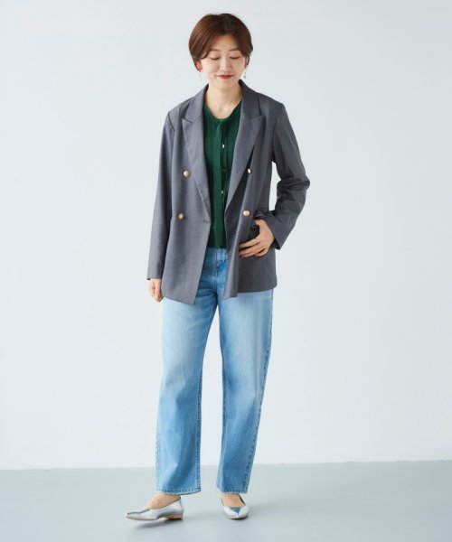 ダブルブレストジャケット 