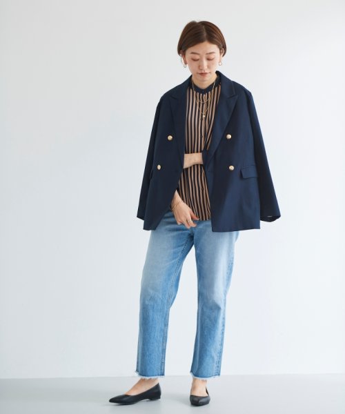 ダブルブレストジャケット 