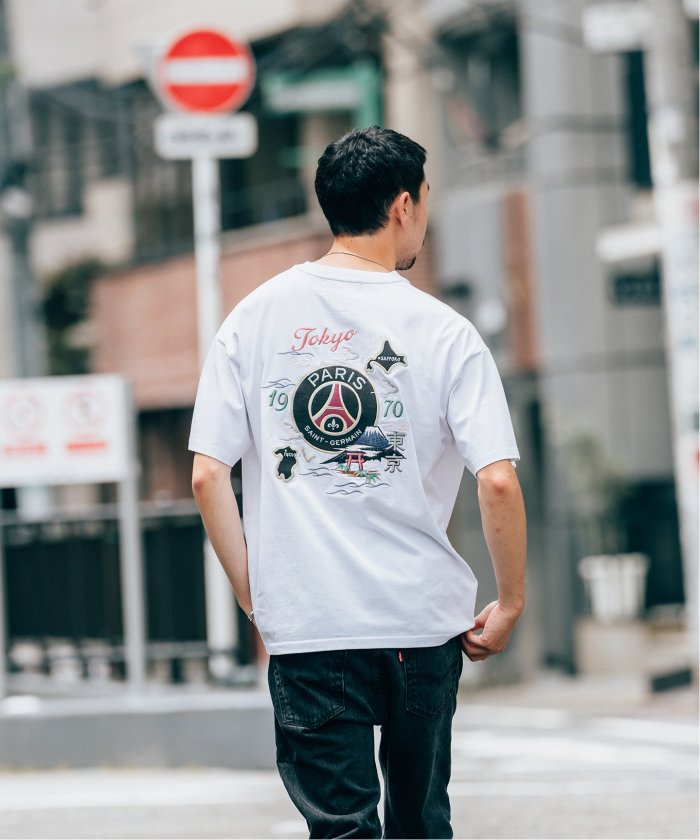 Paris Saint－Germain】TOKYO刺しゅう Tシャツ(505391138) | Paris