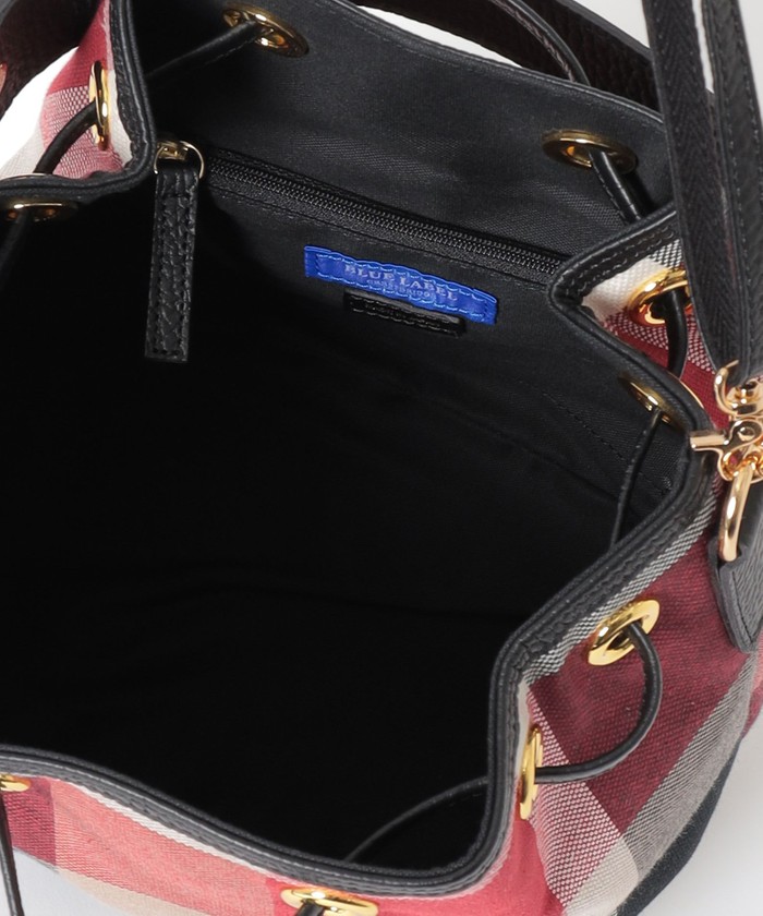 【新品未使用】ブルーレーベルクレストブリッジ コロンショルダーハンドバッグ ブル BLUE LABEL CRESTBRIDGE（ブルーレーベルクレストブリッジ）の