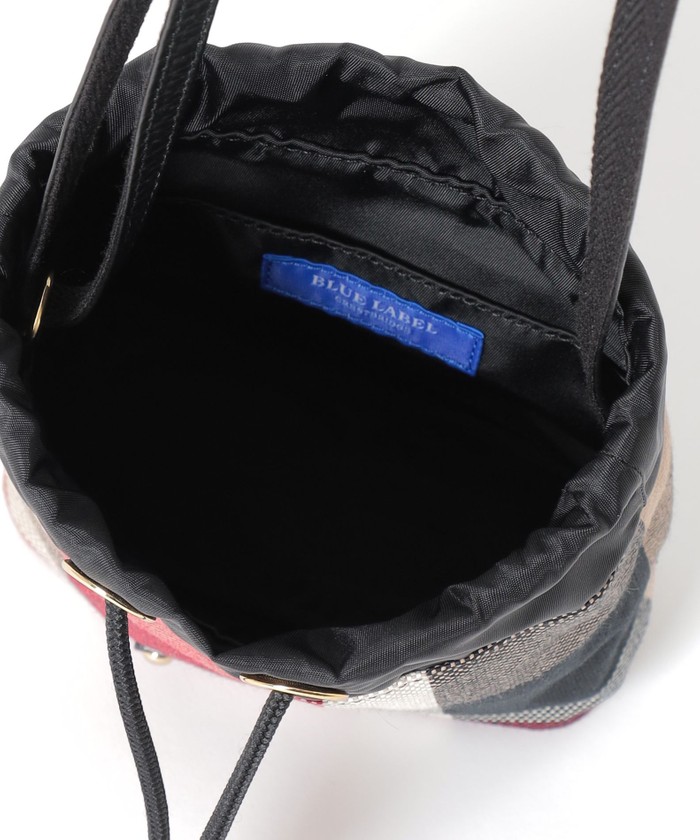 クレストブリッジチェックキャンバス巾着(505397724)｜阪急百貨店公式