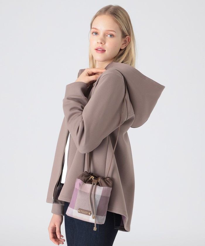 クレストブリッジチェックキャンバス巾着(505397724)｜阪急百貨店公式