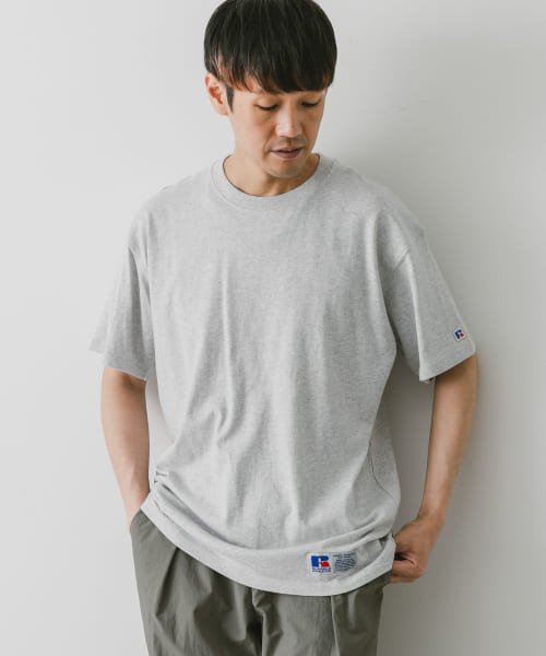 URBAN RESEARCH DOORS(アーバンリサーチドアーズ)/『別注』RUSSELL ATHLETIC×DOORS　USA Cotton Basic Tee/img54