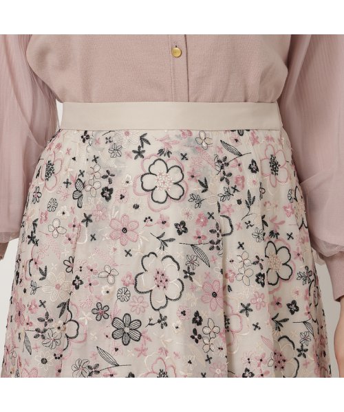 Rose Tiara(L SIZE)(ローズティアラ)/オーガンジー刺繍スカート/img07