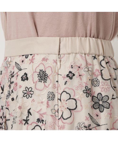 Rose Tiara(L SIZE)(ローズティアラ)/オーガンジー刺繍スカート/img08