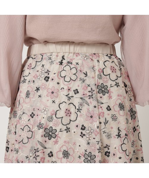 Rose Tiara(L SIZE)(ローズティアラ)/オーガンジー刺繍スカート/img09