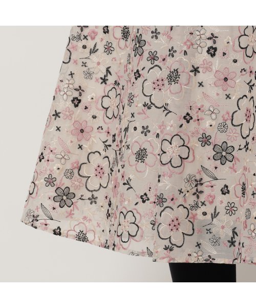 Rose Tiara(L SIZE)(ローズティアラ)/オーガンジー刺繍スカート/img10