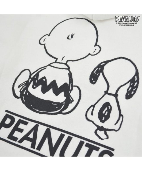  PEANUTS( ピーナッツ)/スヌーピー パーカー ピーナッツ 裏起毛 長袖 プリント 刺繍 ZIP SNOOPY PEANUTS/img05