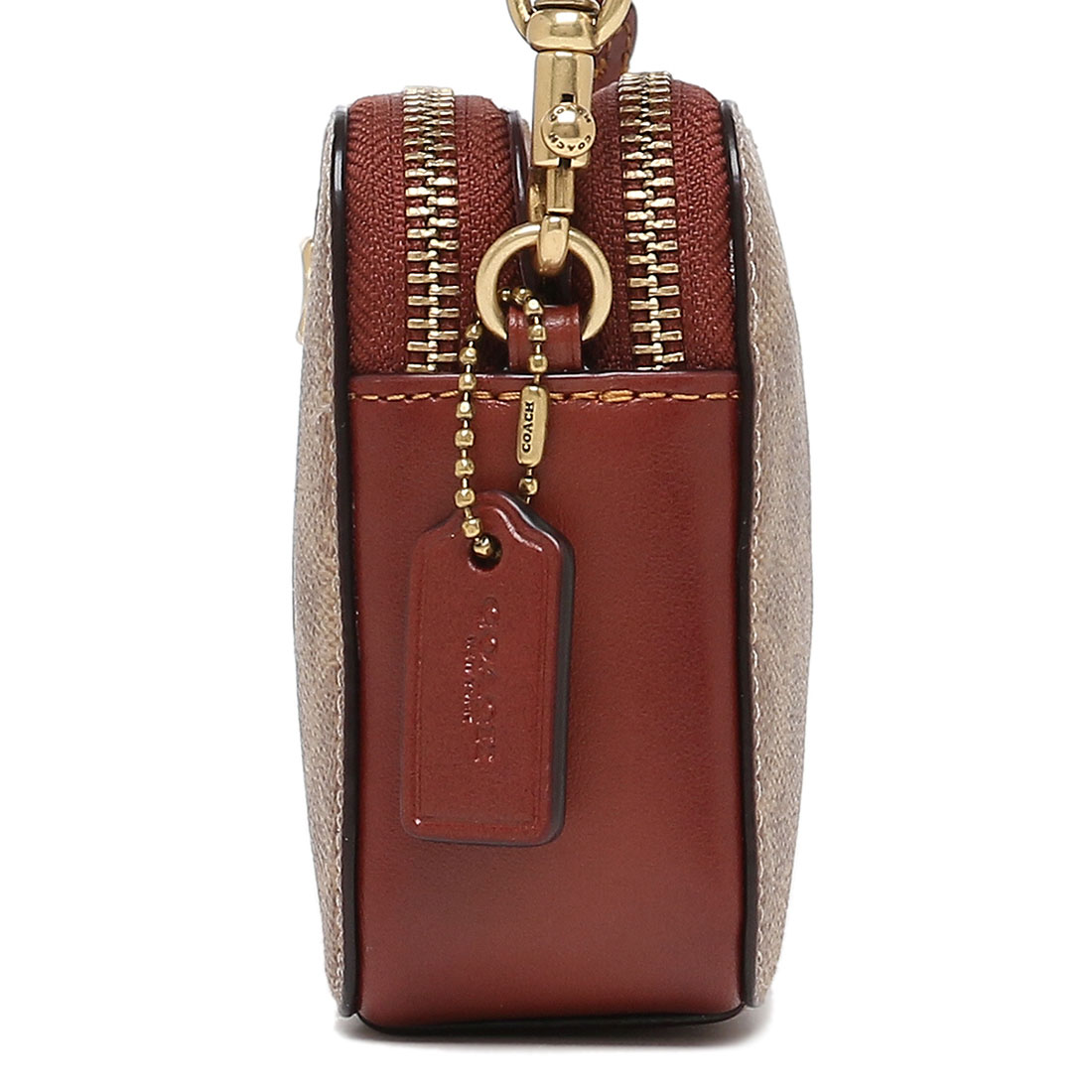 Coach ショルダーバッグ ブラウン/ベージュ コーチ ショルダーバッグ キラ ブラウン ベージュ レディース COACH
