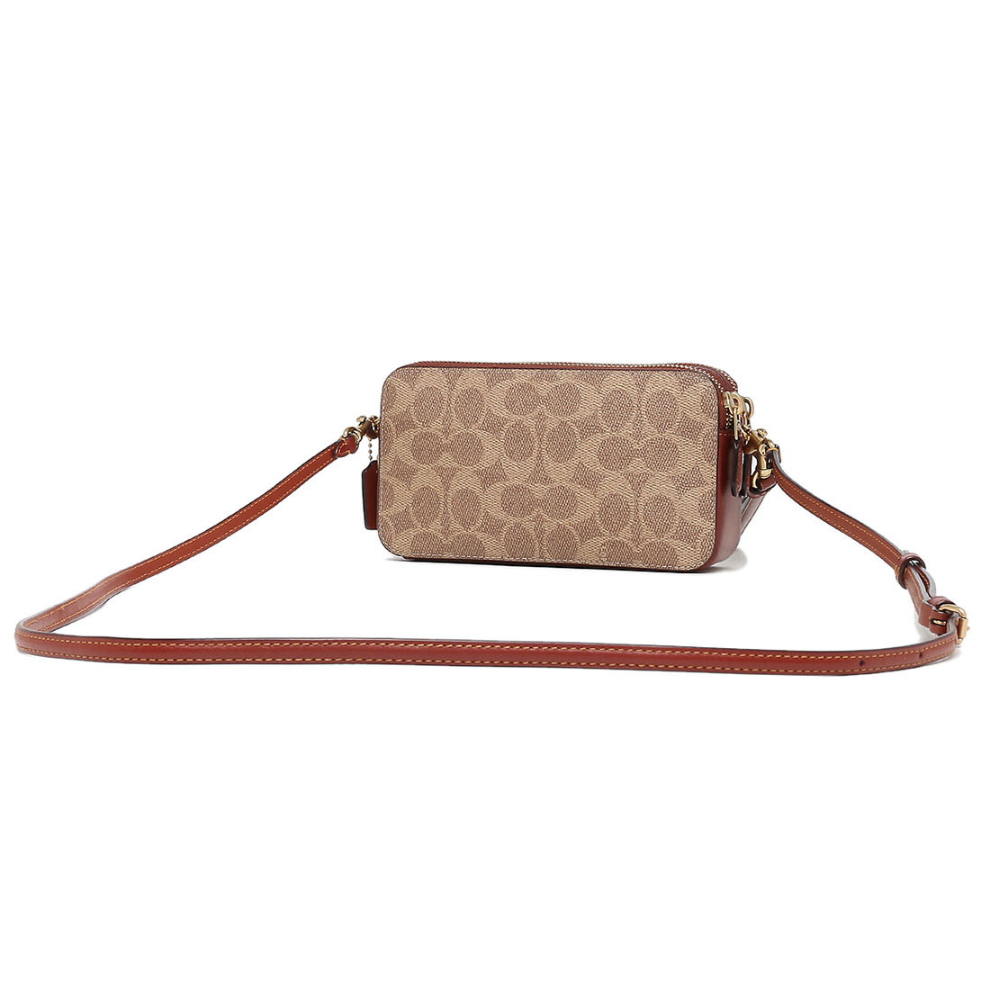 コーチ ショルダーバッグ キラ ブラウン ベージュ レディース COACH