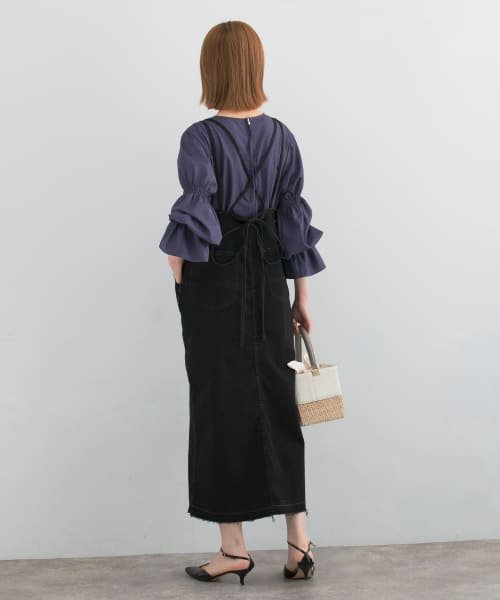 URBAN RESEARCH ROSSO(URBAN　RESEARCH　ROSSO)/『別注』Lee×ROSSO　FRONT ZIP JUMPER SKIRT/img12