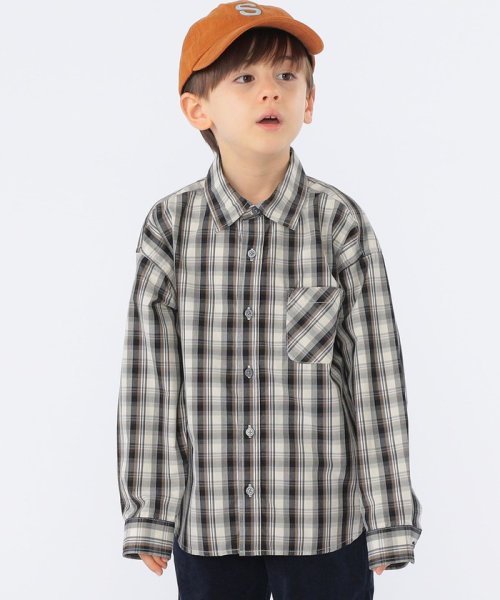 SHIPS KIDS(シップスキッズ)/SHIPS KIDS:100～130cm / コンフォータブル 長袖 シャツ/img02