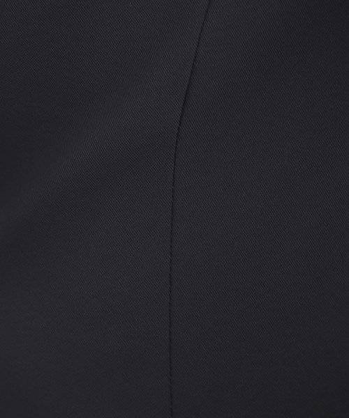 【定番スーツ/洗える/UVケア】ストレッチノーカラージャケット 