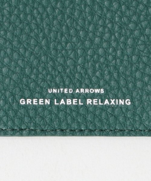 green label relaxing(グリーンレーベルリラクシング)/シボ フェイクレザー ID ホルダー/img16