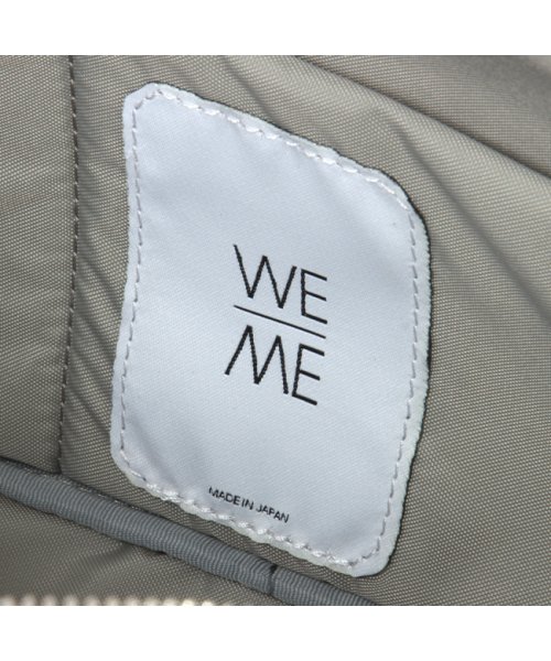 WE-ME(ウィーミー)/ウィーミー ボストンバッグ 4L XSサイズ ヴィーガンレザー 人工皮革 シルバー WE－ME Y－01－5/img12