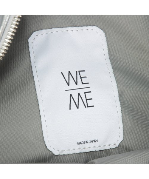 WE-ME(ウィーミー)/ウィーミー ウエストバッグ 4L ヴィーガンレザー 人工皮革 シルバー WE－ME Y－01－6/img12